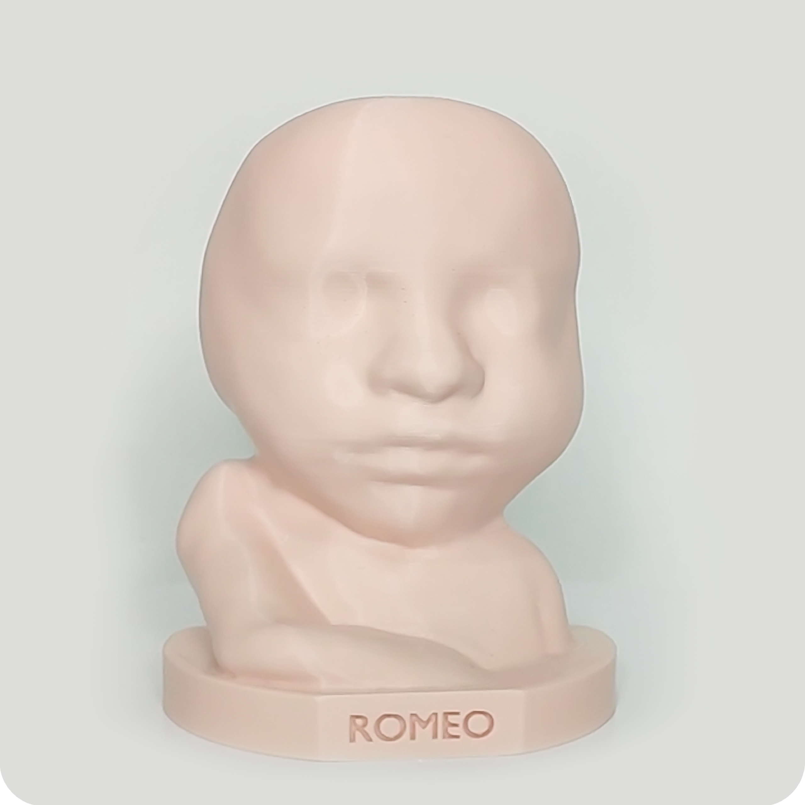Imagen 6D de ecografía FIGURA BEBÉ ECOGRAFÍA