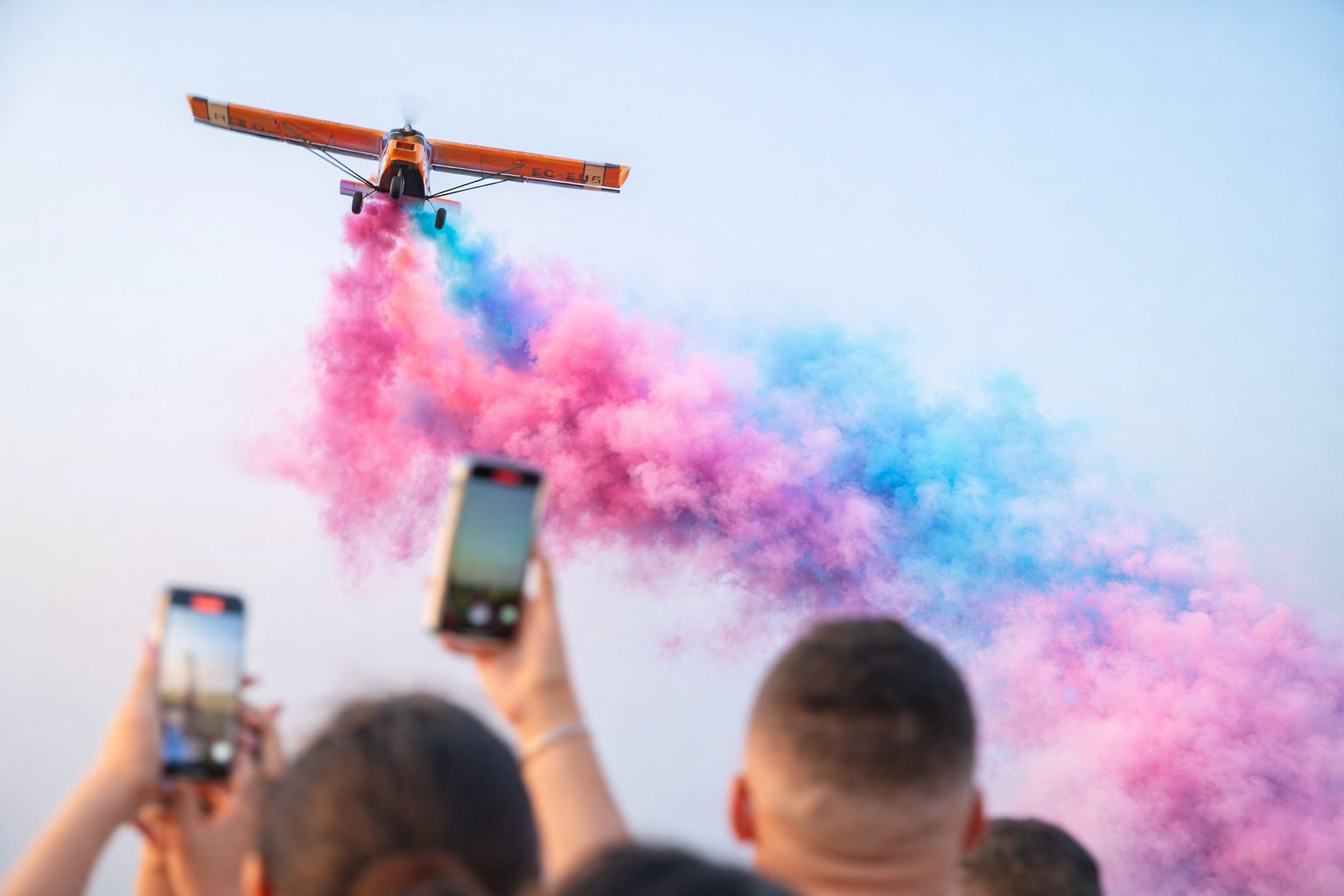 revelacion con avion con avioneta en madrid en españa