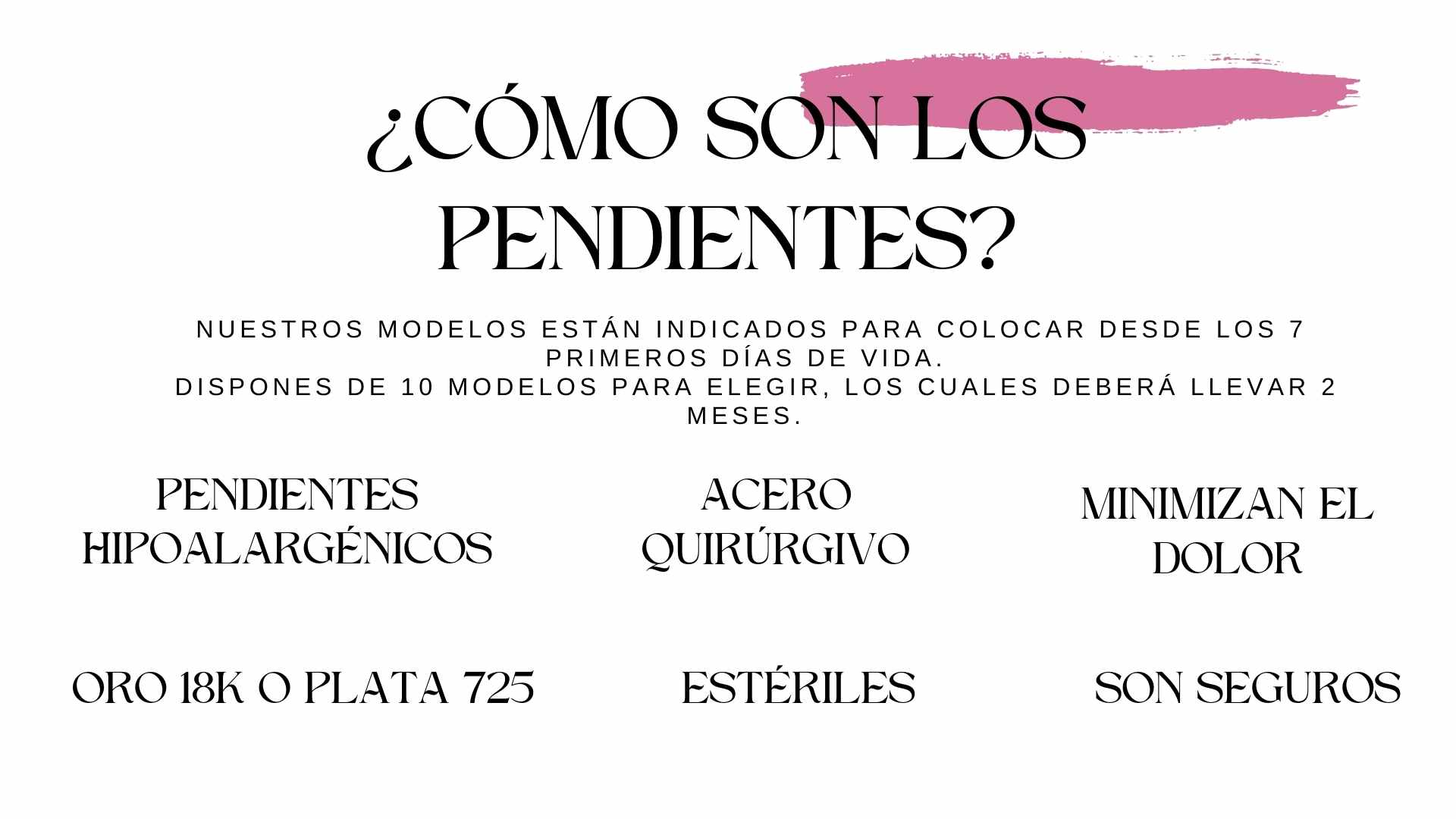 PRIMERA PUESTA DE PENDIENTES RECIEN NACIDA MADRI SAN FERNANDO DE HENARES COSLADA MOSTOLES MADRID TORREJÓN DE ARDOZ ALCALÁ DE HENARES