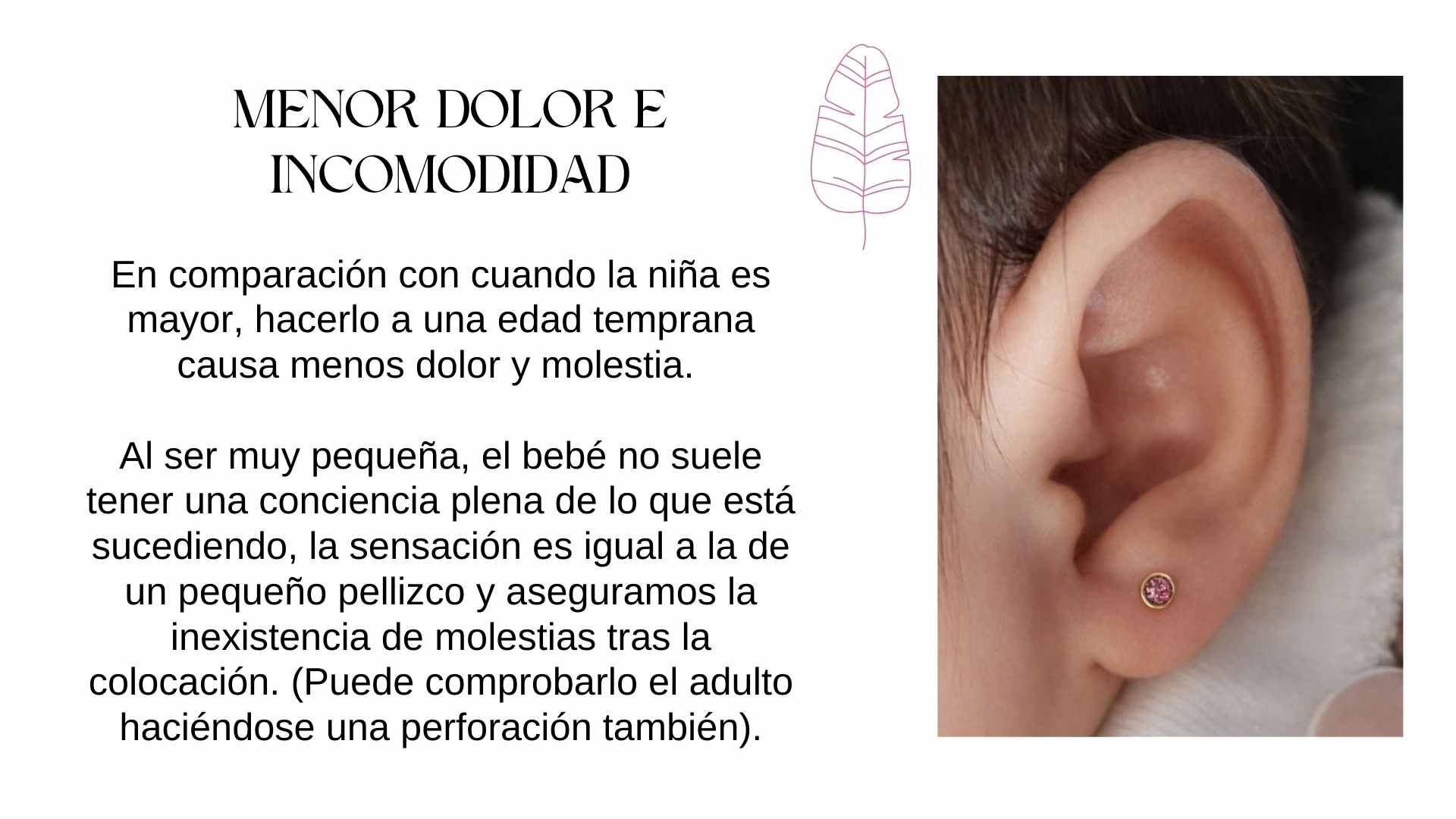 PRIMERA PUESTA DE PENDIENTES RECIEN NACIDA MADRI SAN FERNANDO DE HENARES COSLADA MOSTOLES MADRID TORREJÓN DE ARDOZ ALCALÁ DE HENARES